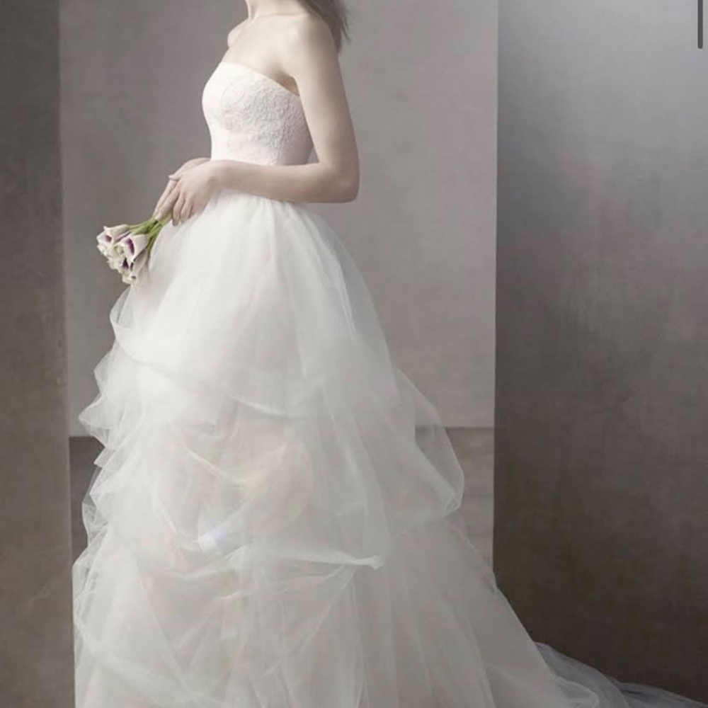 NWT WHITE by Vera Wang wedding dress